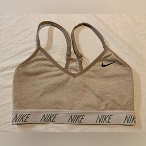 Nike Women's Beige Sports Bra